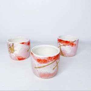 New Soirée Decorative Ceramic Glasses
